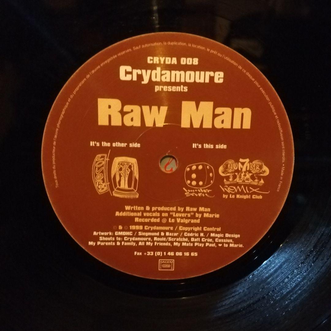 Raw Man – Crydamoure CRYDA 008 / 12インチ