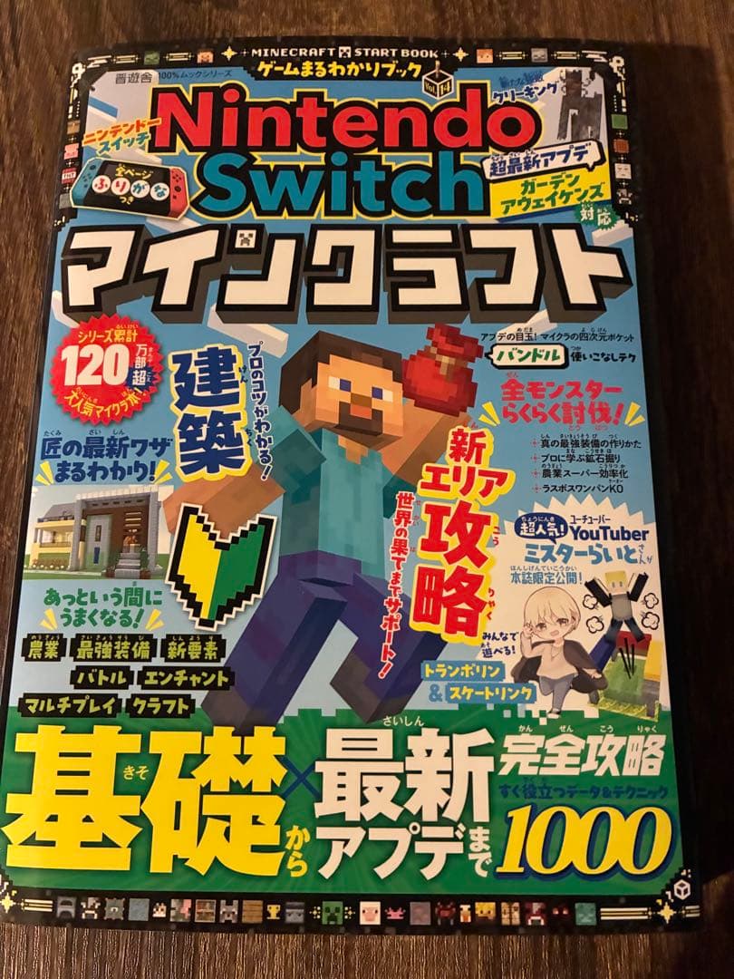 Nintendo Switch マインクラフトソフト2本+攻略本