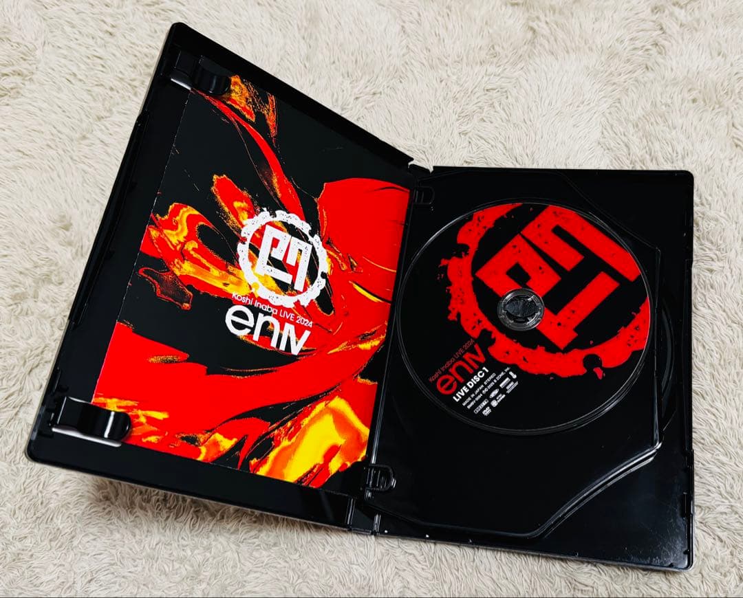 稲葉浩志 enIV 3DVD / B'z FYOP会場限定 B2ポスター A