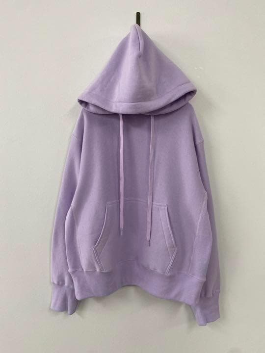 トップス JANE SMITH 14G PIMA COTTON FLEECE HOODIE