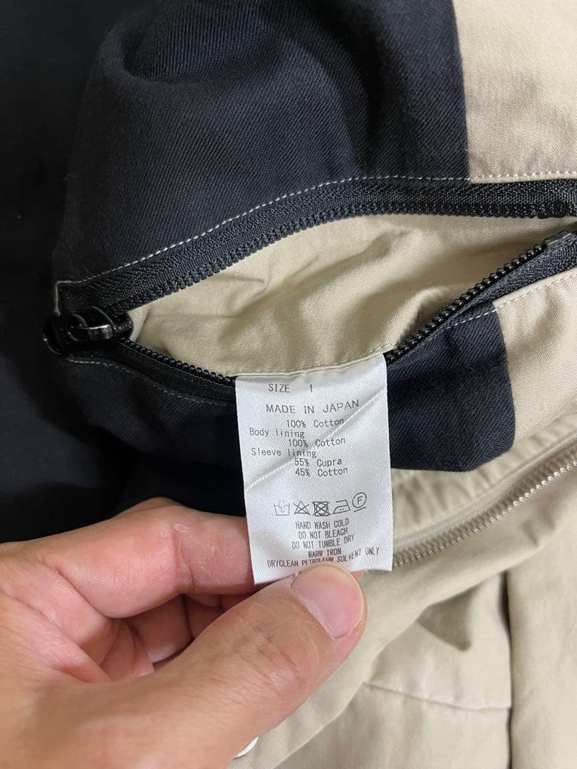 markaware weather cloth ウェイファーラーコート