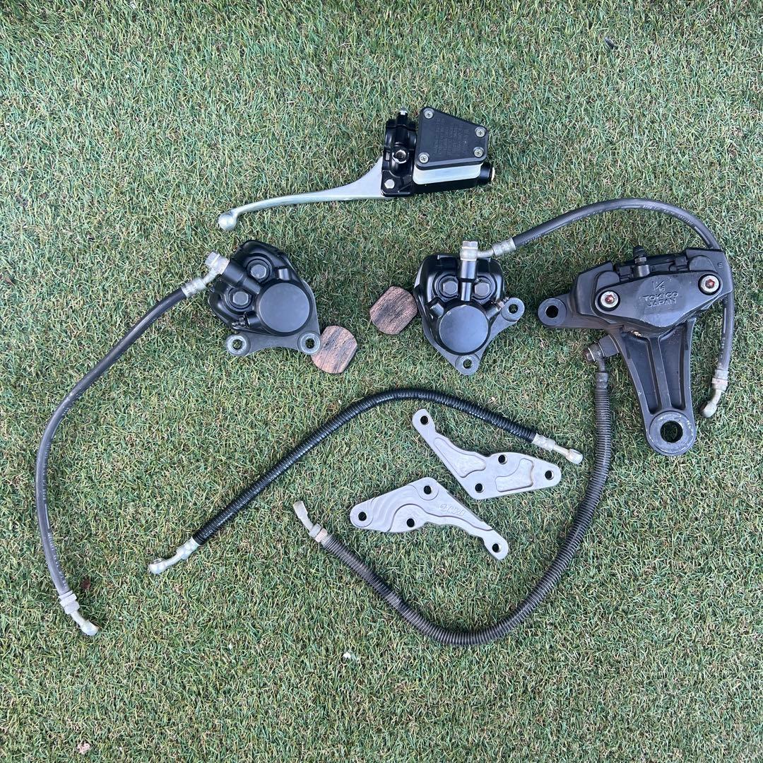 i*s様 kz1000mk2 前後純正キャリパー一式　おまけ付き