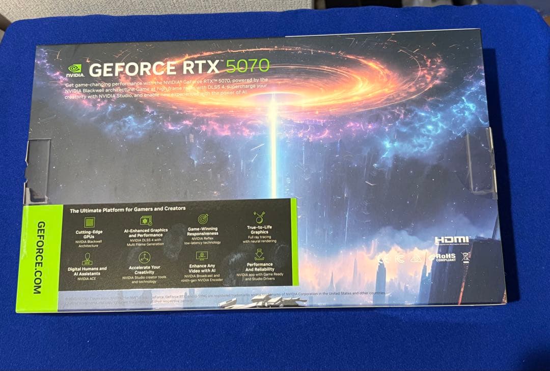 【未開封】GALAX GEFORCE RTX 5070 本体