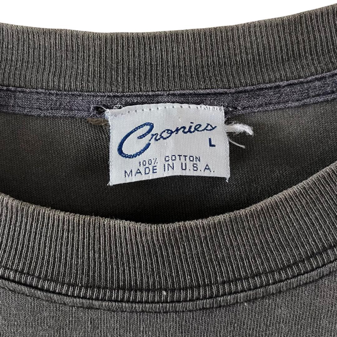 90s Cronies スカル バイオリン Tシャツ USA製 バンドT VTG