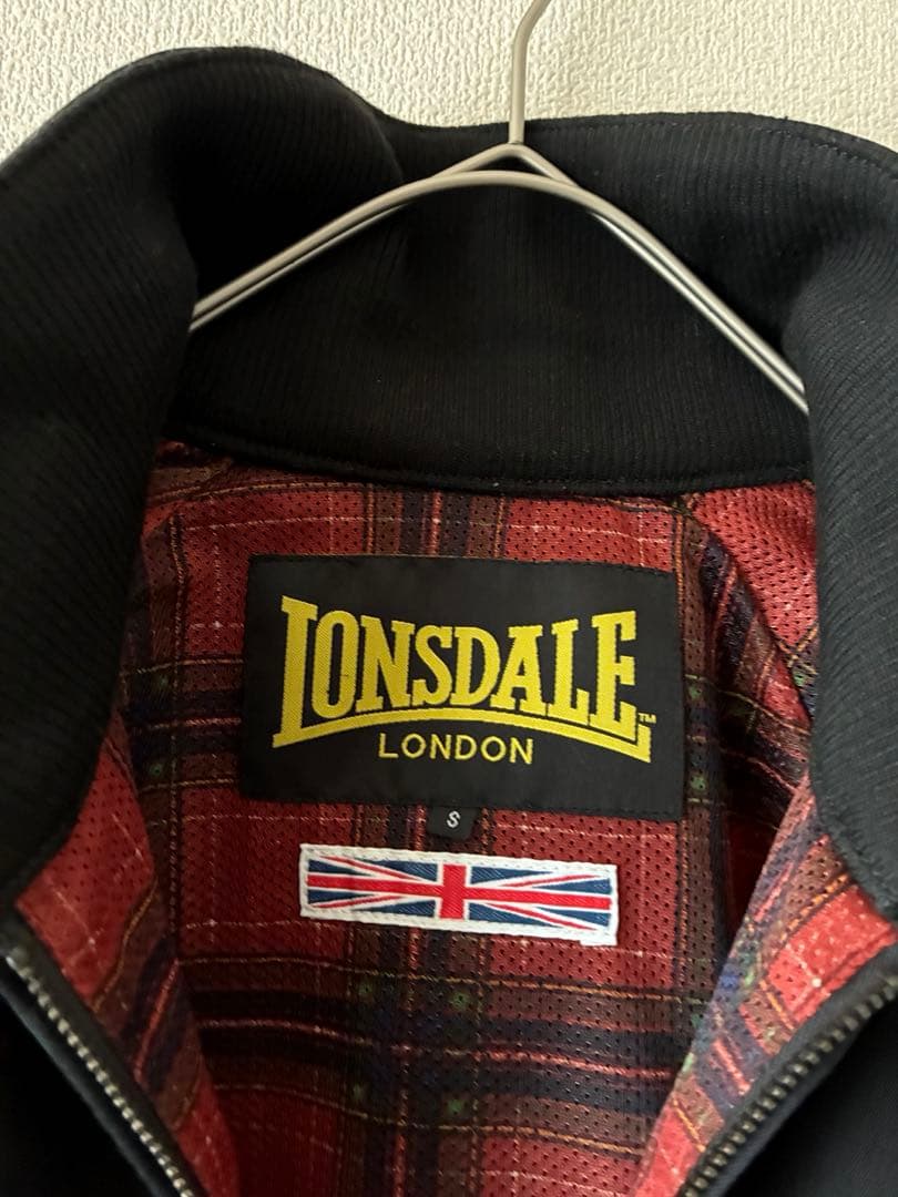 美品✨ LONSDALE ロンズデール　ダブルジップ　ジャケット　ブルゾン　黒S