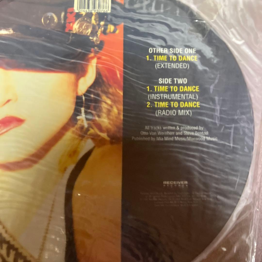 MADONNA TIME TO DANCE ピクチャーレコード