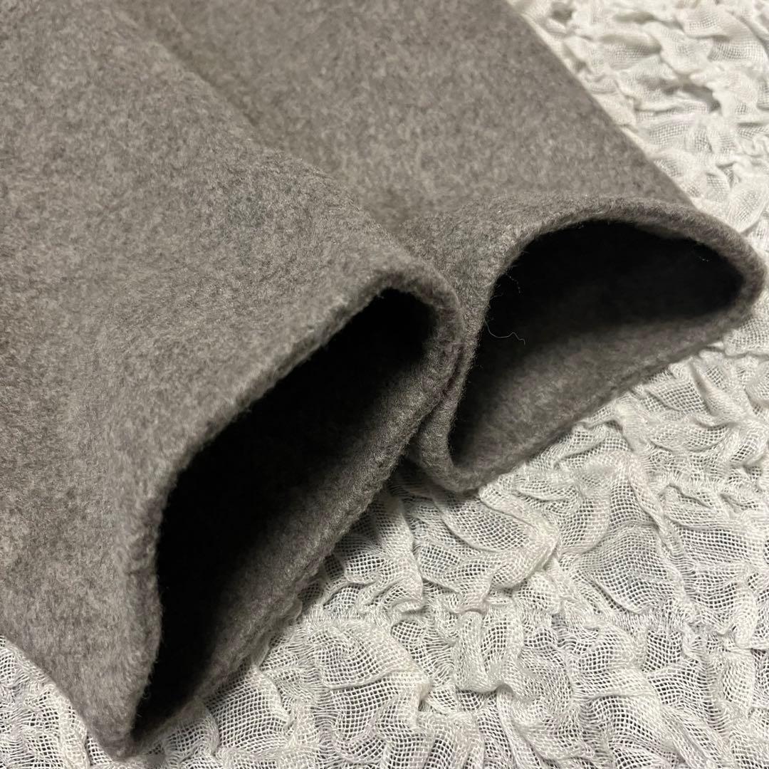 美品【yoshie inaba ヨシエイナバ】ロングコート チェスターコート