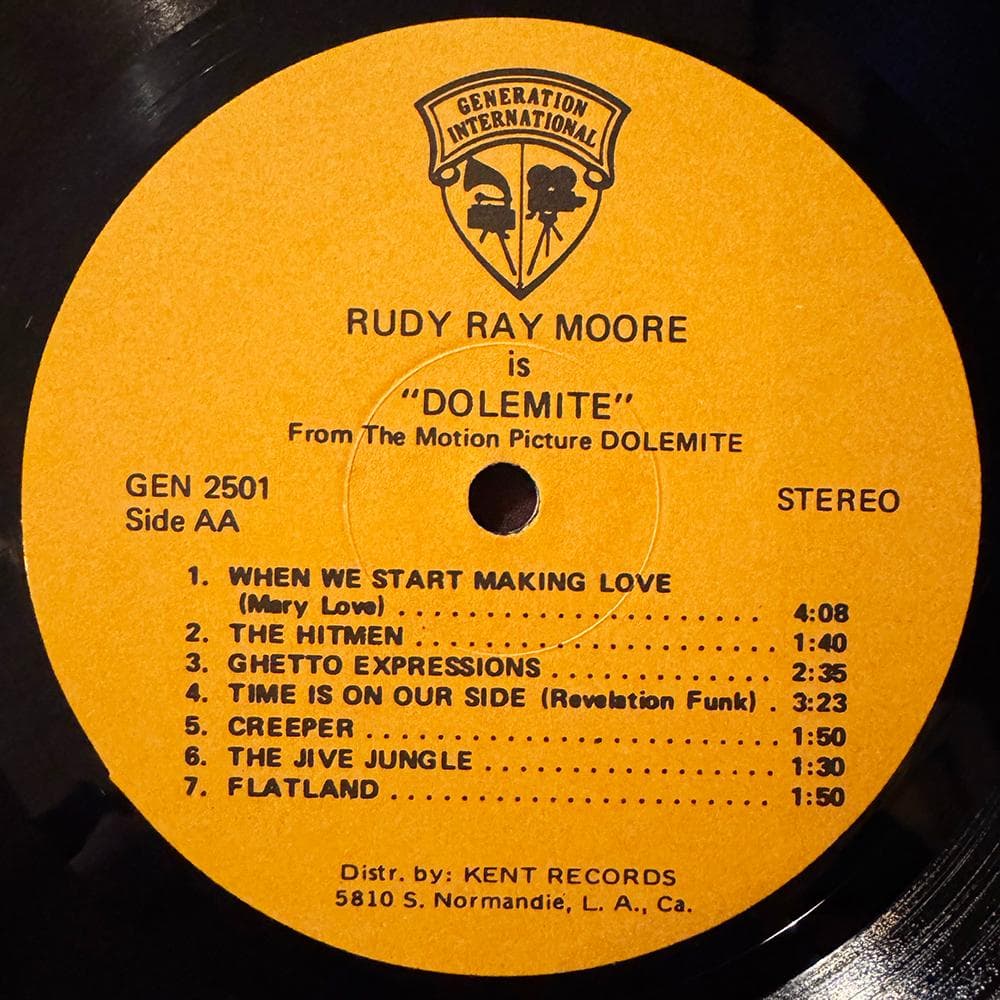 洋楽 Rudy Ray Moore / Dolemite '75