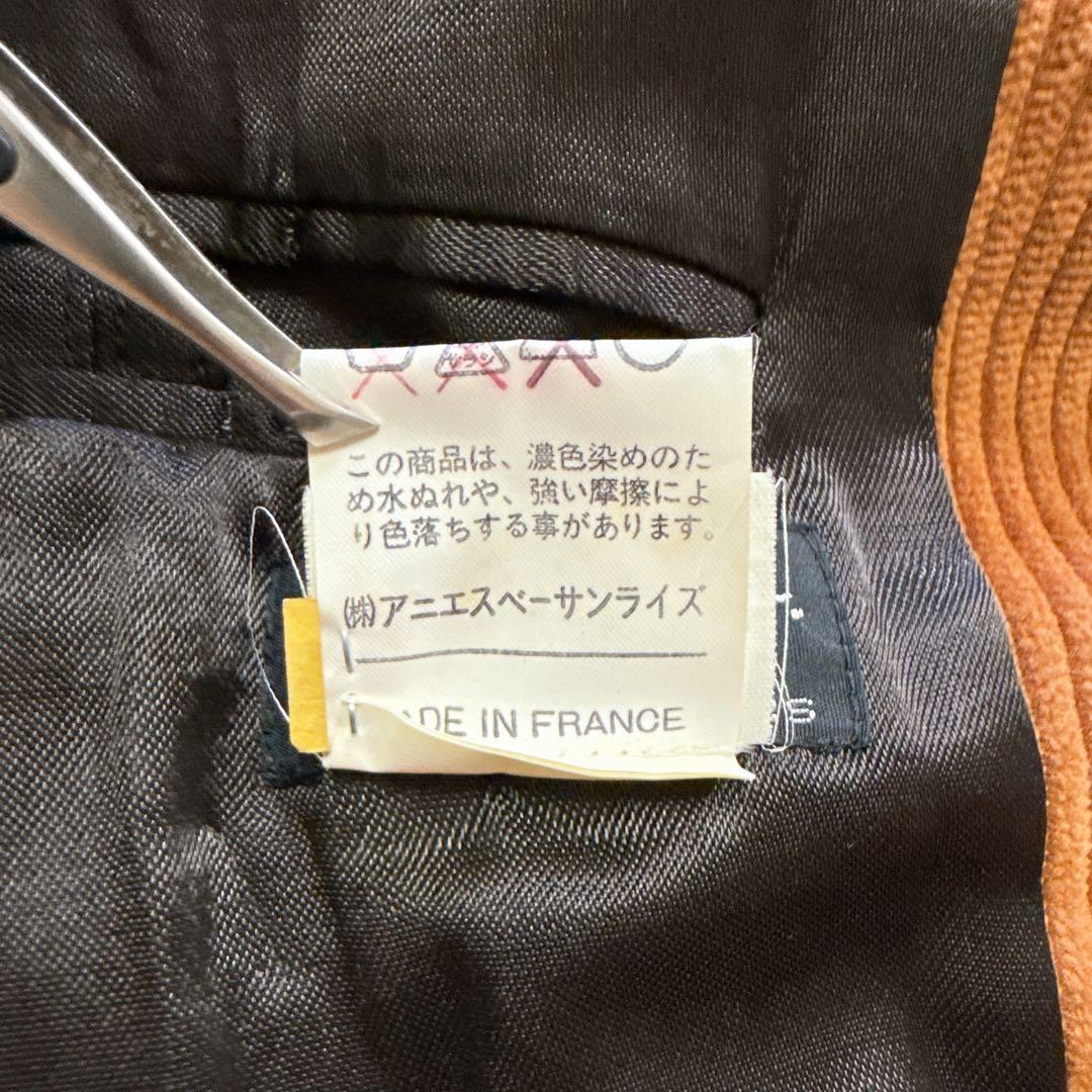 【美品】agnes b. homme テーラードジャケット コーデュロイ 48