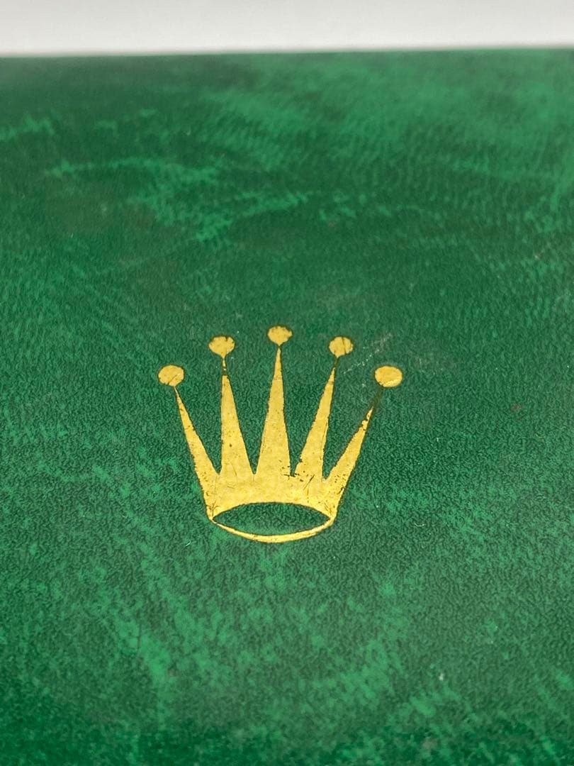 ⭐︎ ROLEX カフリンクス　空箱　ボックス 緑　ロレックス　高級ブランド　箱