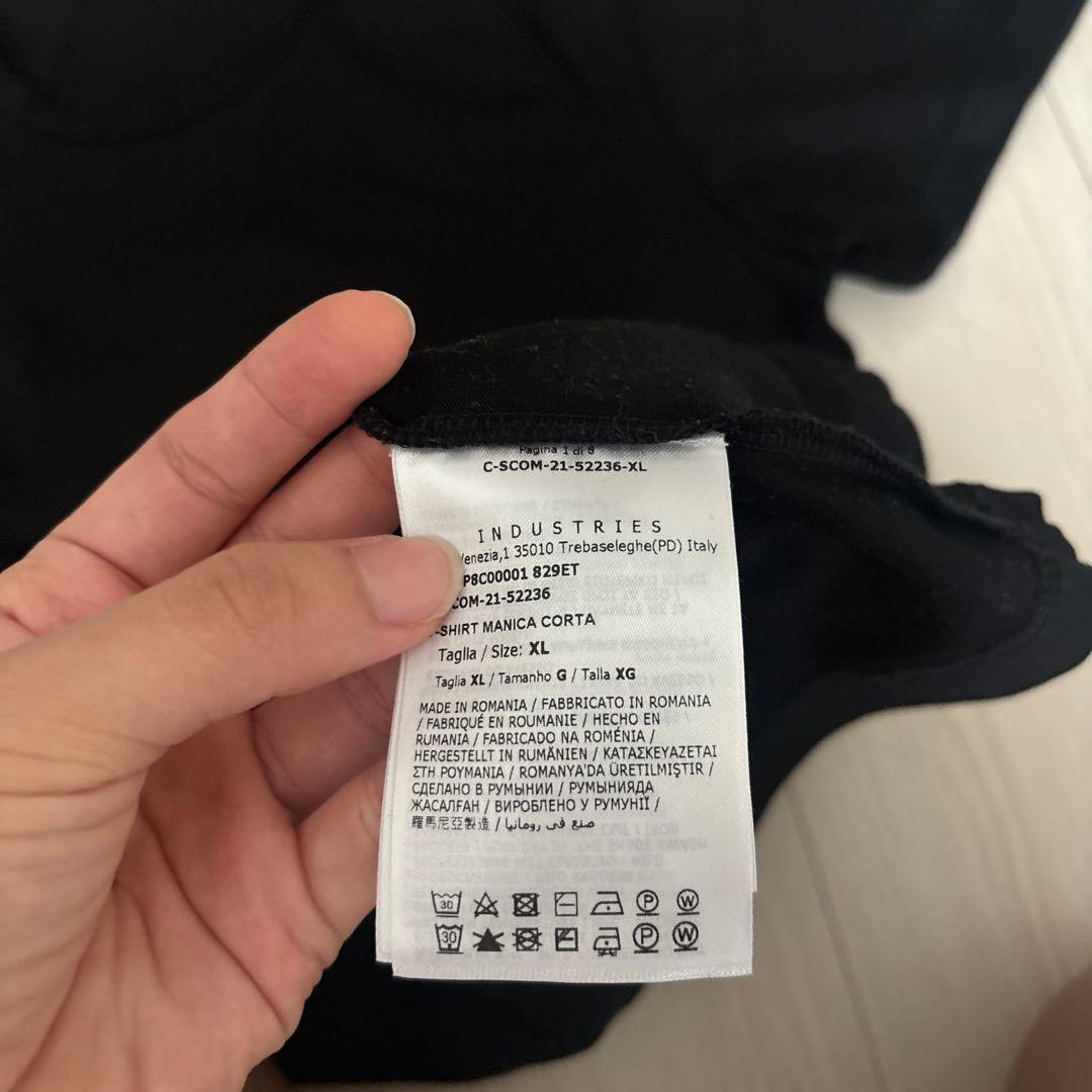 MONCLER 半袖Tシャツ ブラック