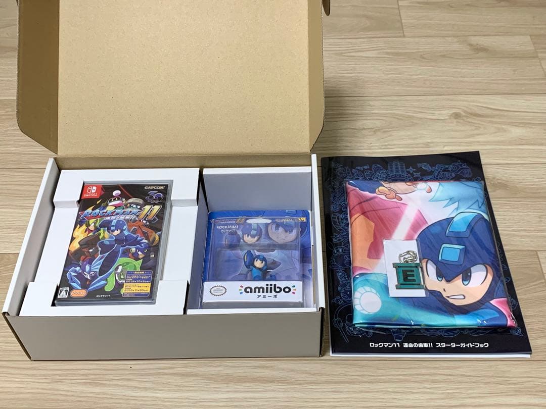 ロックマン11 運命の歯車‼︎コレクターズ・パッケージamiibo同梱版（E缶付）