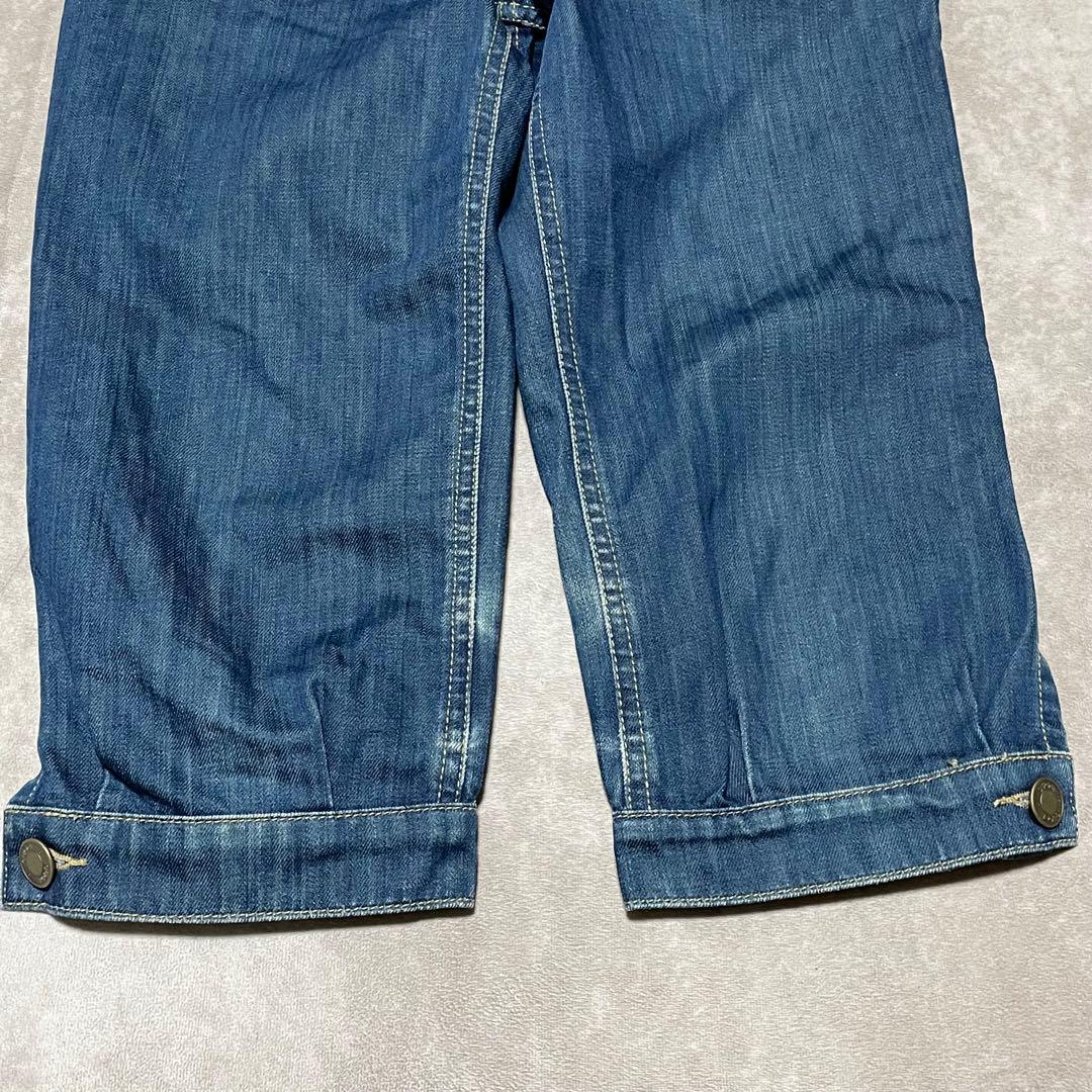 グッチ　GUCCI　ジーンズ　デニムパンツ　クロップド丈　インターロッキング