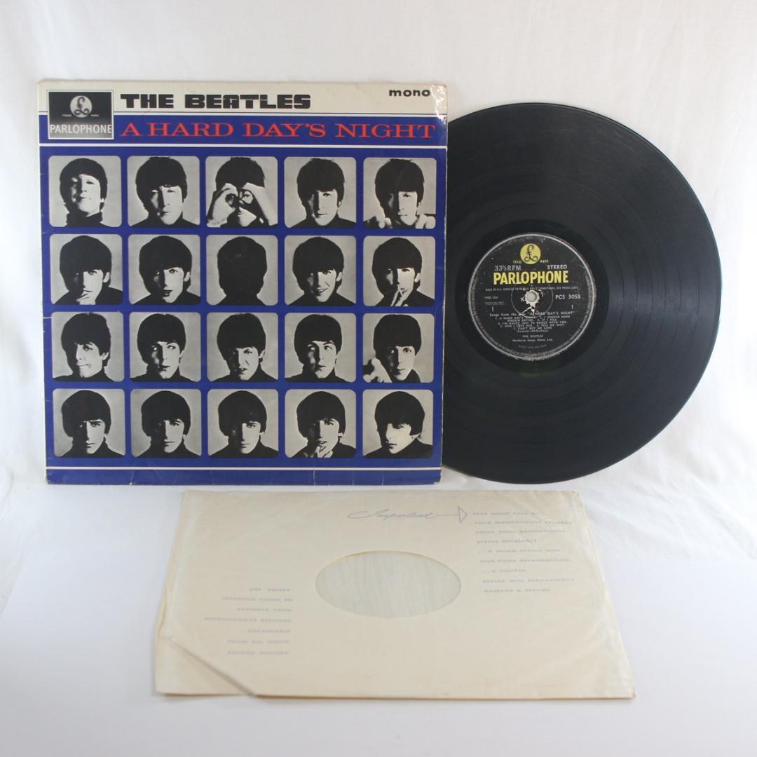 英LP The Beatles A Hard Day's Night 説明要確認