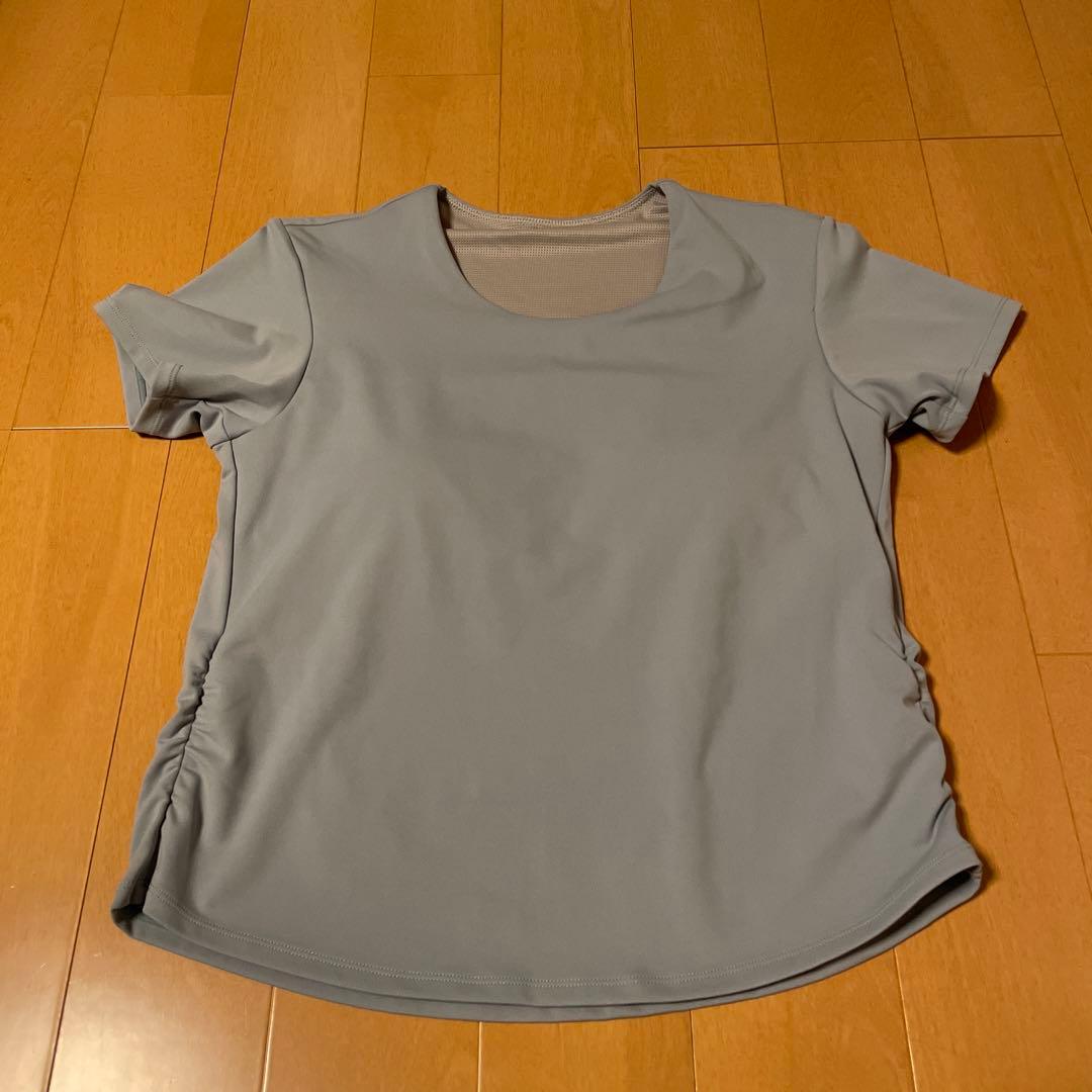 値下げ！【SUKALA】 Mサイズ　サイドギャザーカップ付き　Tee