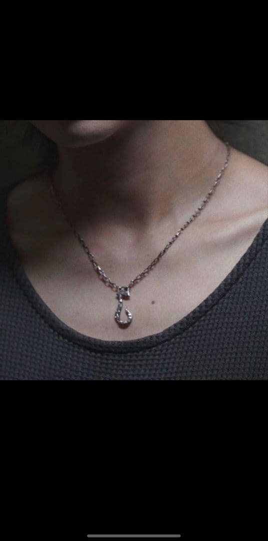 再販無し【VAINON】Destroyed Carabiner Necklace