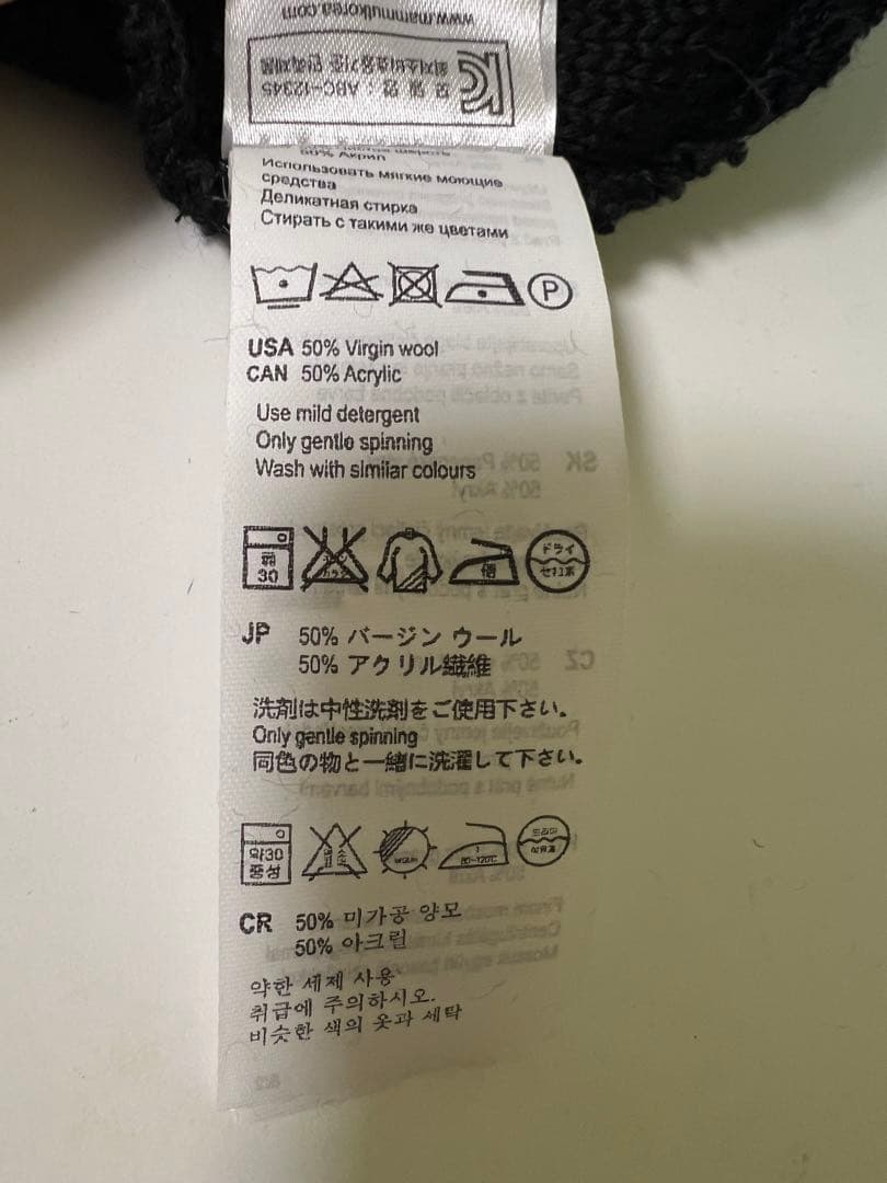 値下げ　美品　MAMMUT VISOR CAP　黒