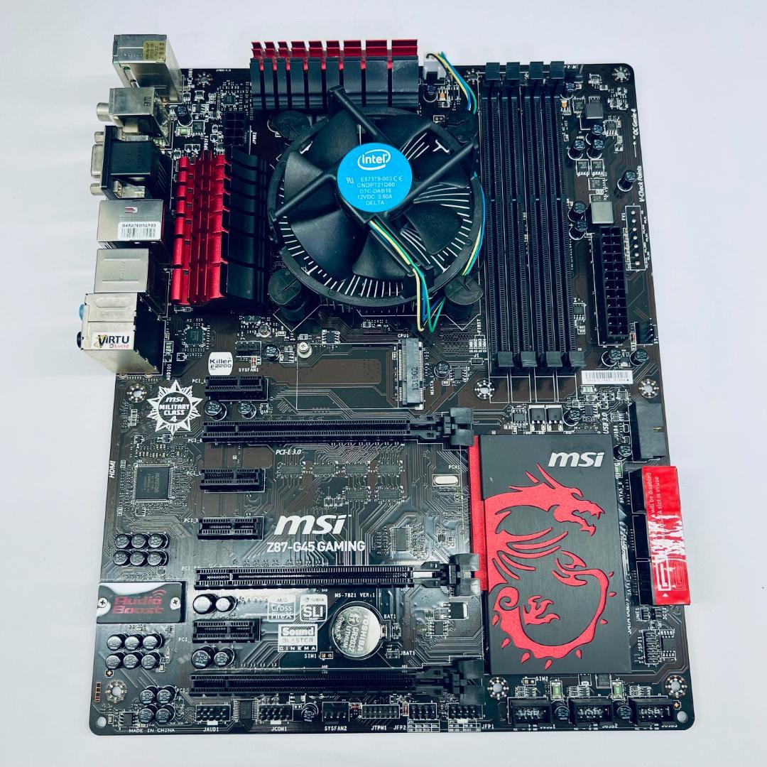翔*n様 MSI Z87-G45 GAMINGマザーボードとi7-4790K【ジ