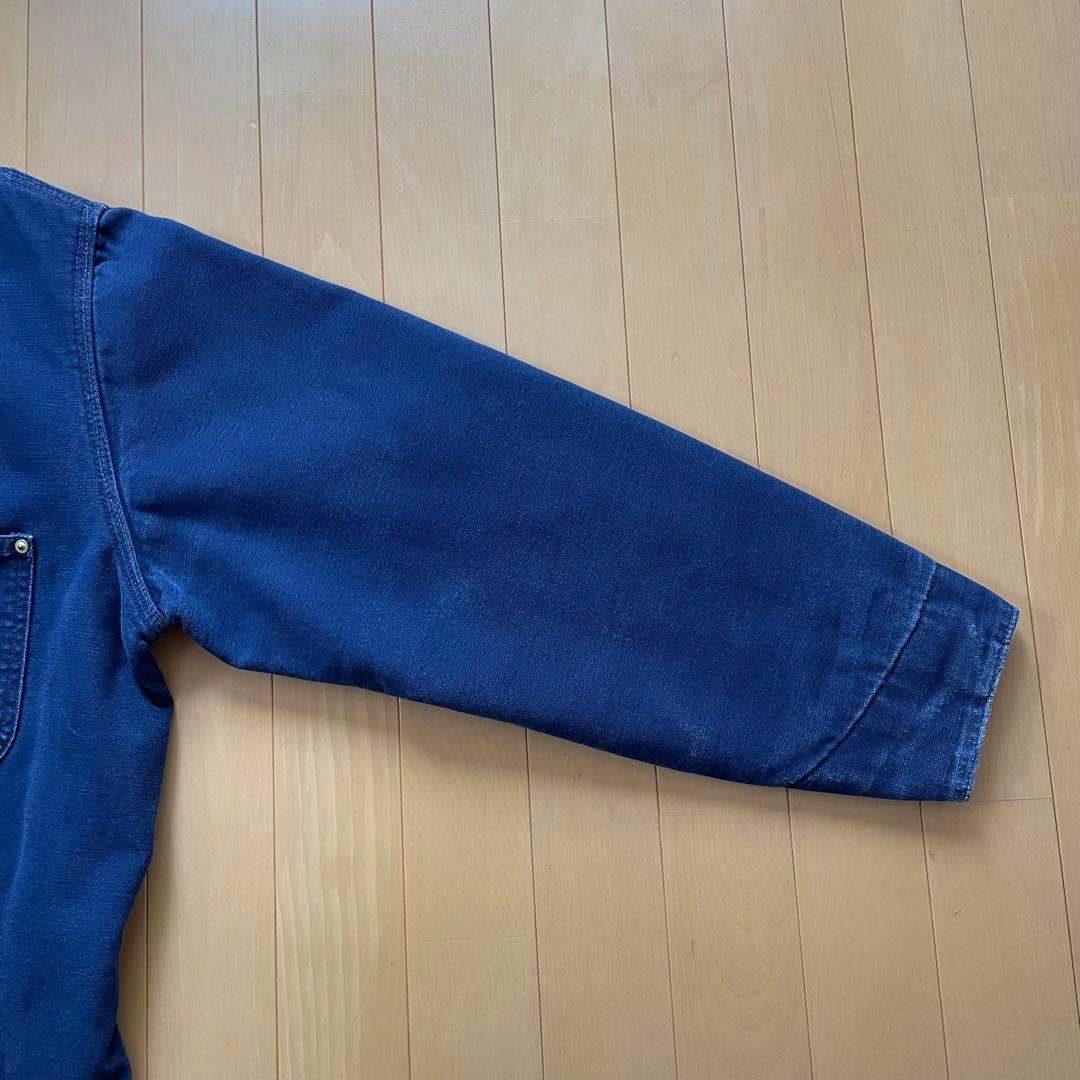 【42|USA製】Carhartt ミシガンチョアコート ネイビー ステューシー