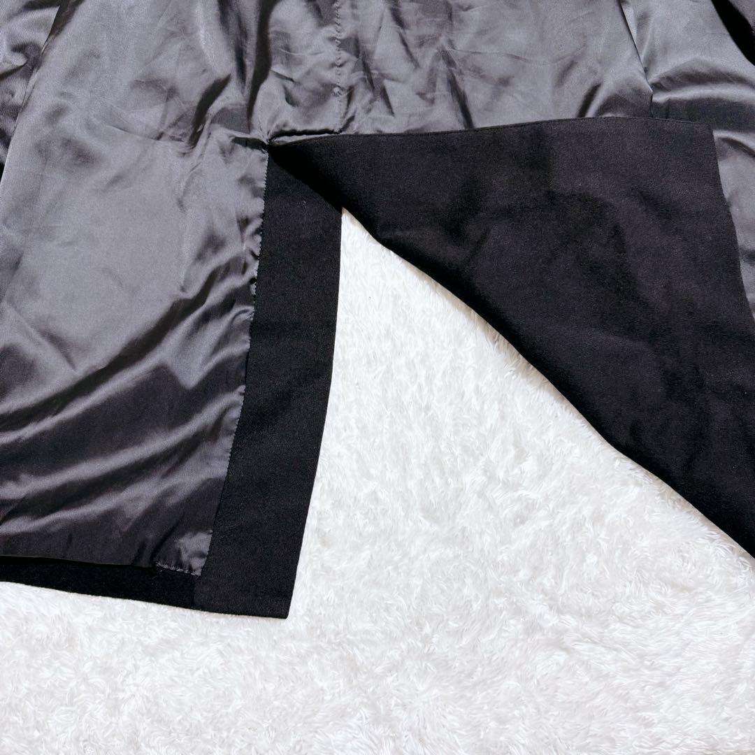 極美品 BELTA BUONO カシミヤ ロングコート ファー 比翼 2way