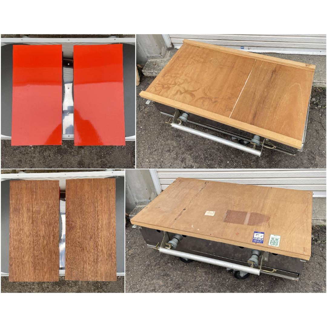 業務用 クレープ焼き器 2連 LPガス 41cm 特注ミツモト製 動作確認済み