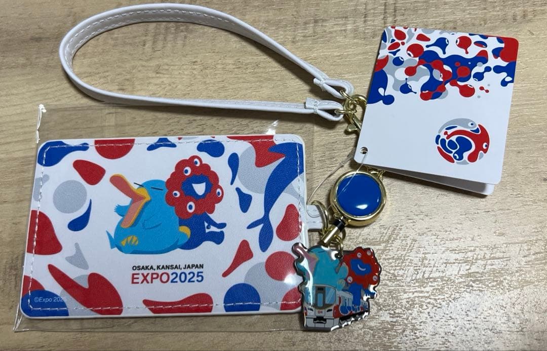 万博会場限定　ICOCA合皮パスケースイコちゃん　ミャクミャク 即決可 即日発送