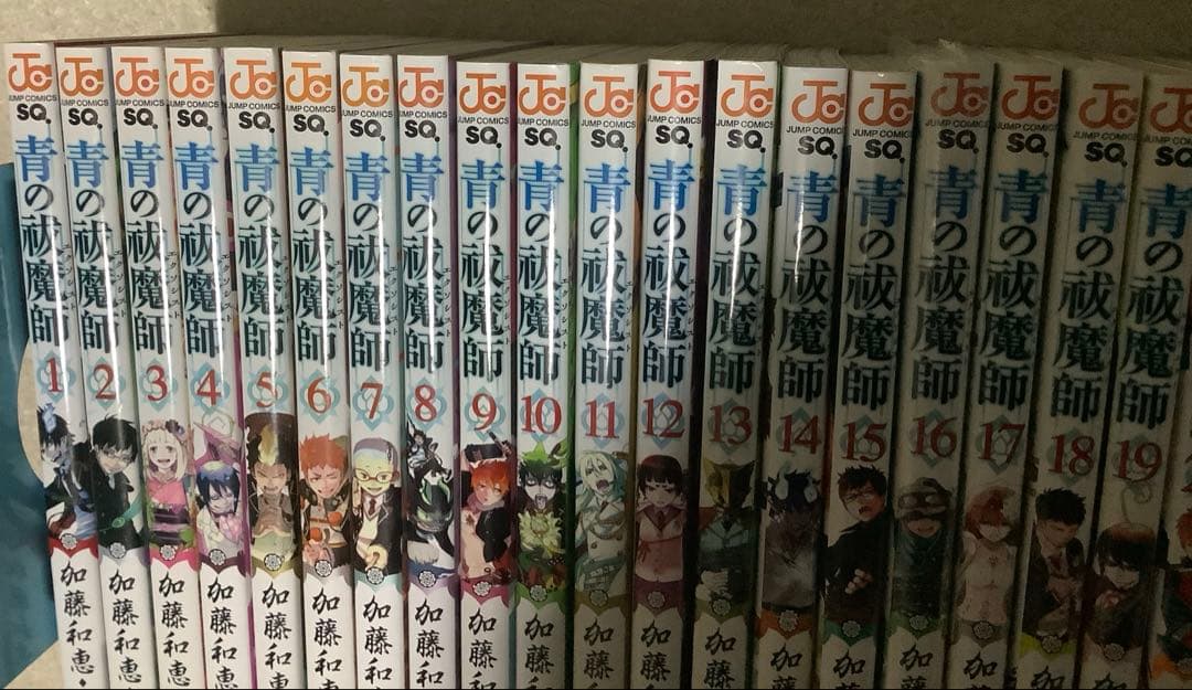 青の祓魔師　31冊＋奥村雪男の哀愁全4巻＋関連本3冊　計38冊＋カード1枚