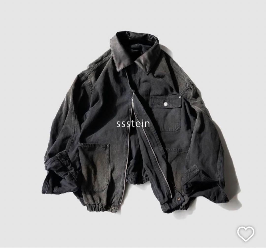 ジャケット・アウター sssteinSULFUR DYED OXFORD VINTAGE JACKET