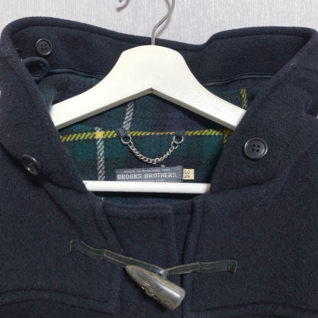 【Brooks Brothers】 (34) 毛100% メンズダッフルコート