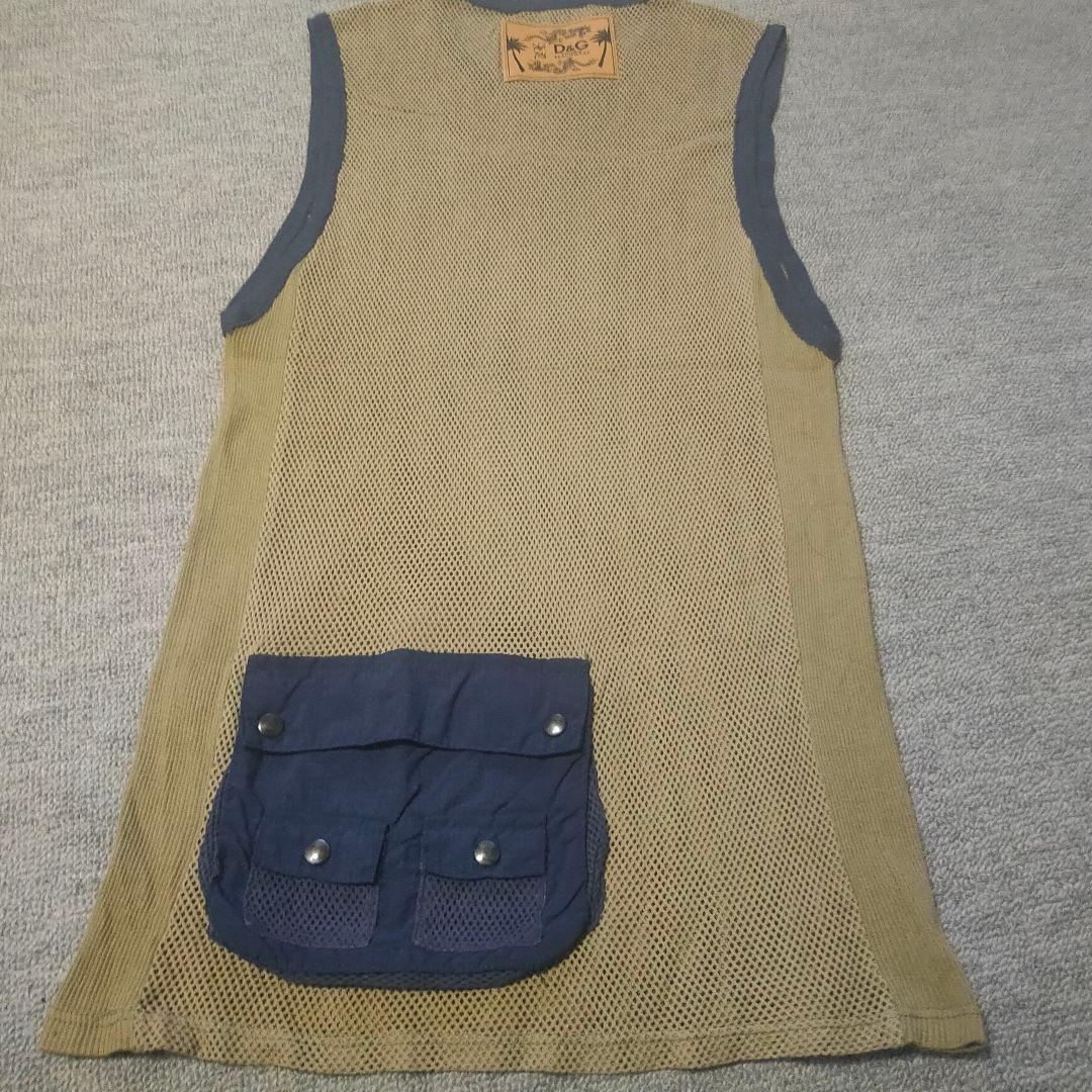 レア 美品 D&G BEACH WEAR メッシュ タンクトップ