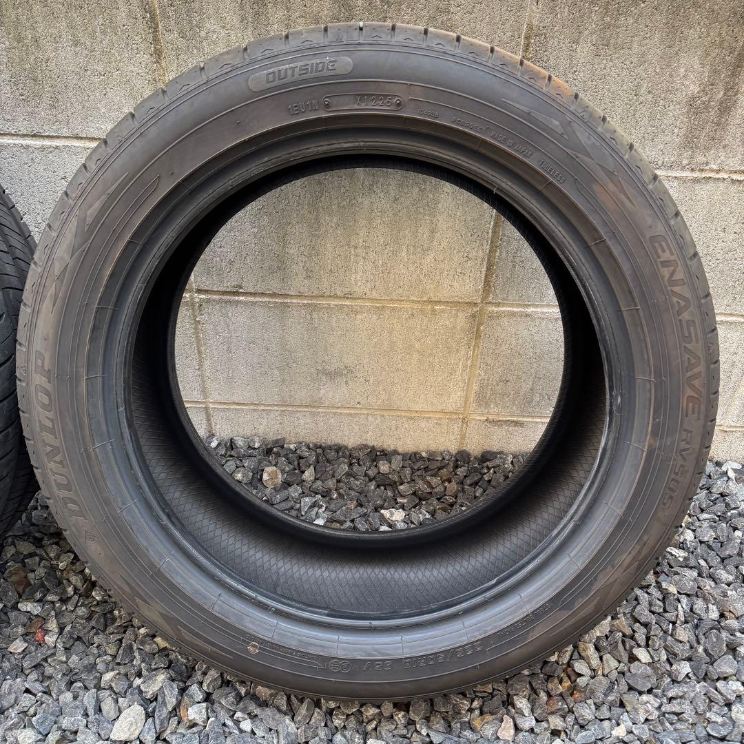 広島 DUNLOP 18インチ 225/50R18 タイヤ RV505