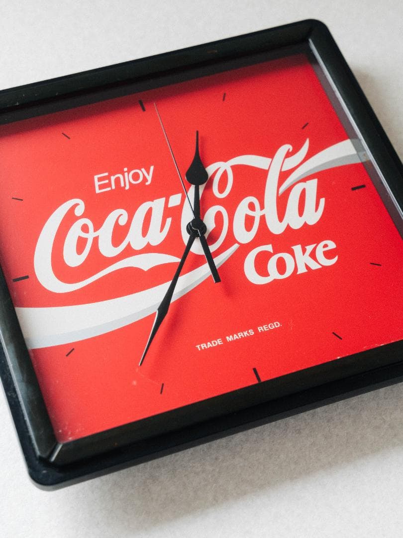 Coca-Cola ヴィンテージ 掛け時計 非売品　アメリカン　レトロポップ