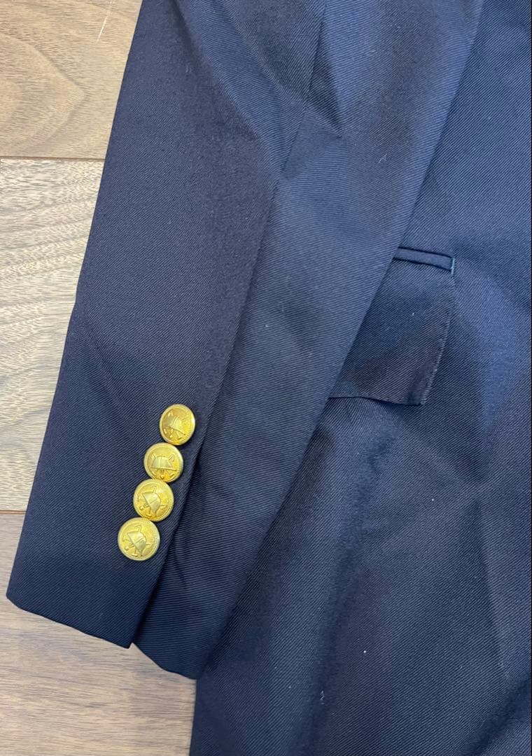 Polo Ralph Lauren ラルフローレン　金ボタン　ダブル　紺ブレザー