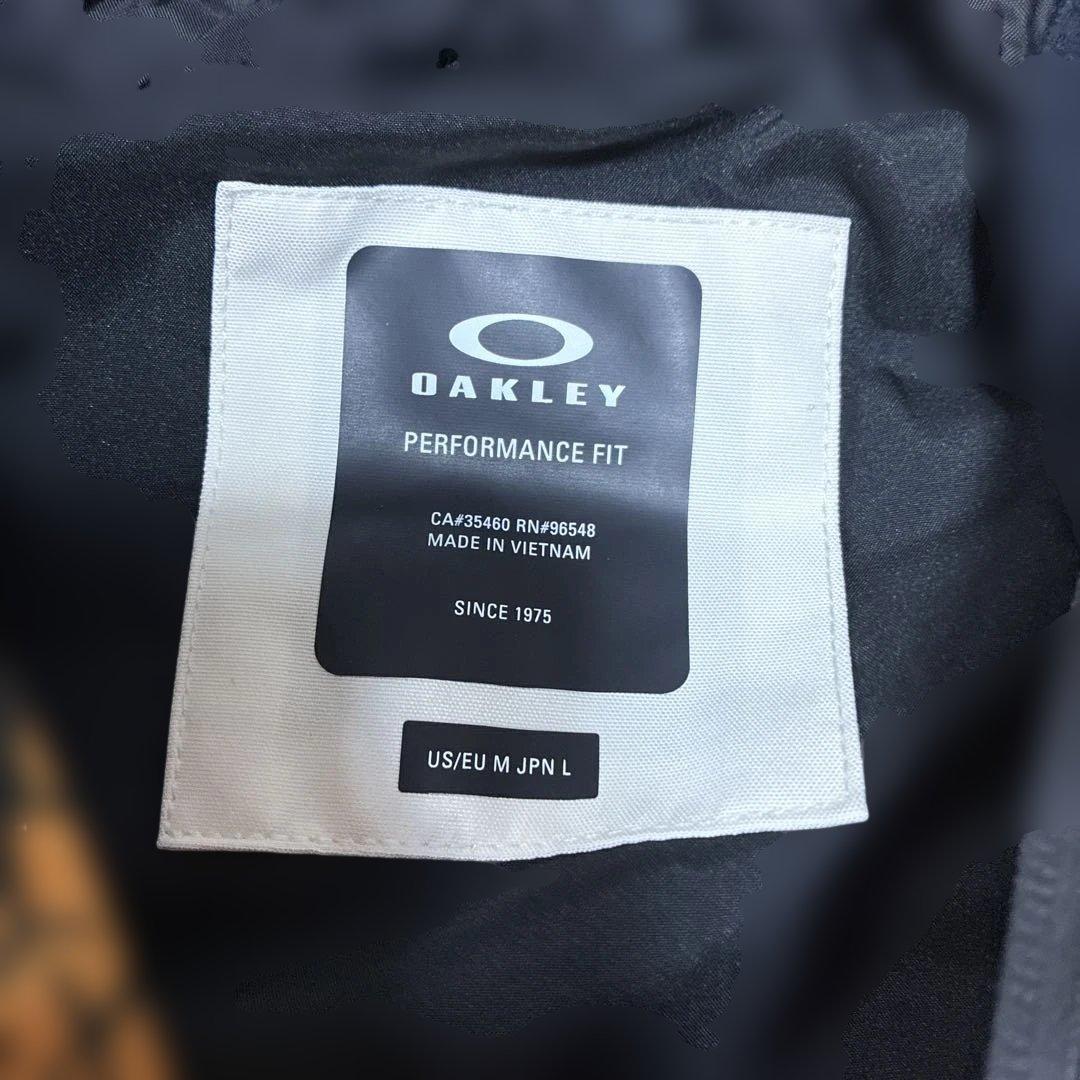 Oakley スノーウェア M/JPN L オレンジ/ホワイト