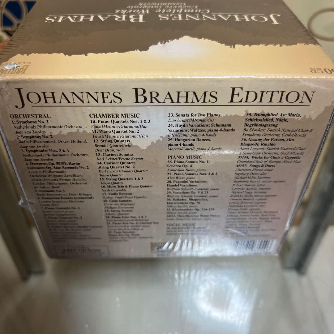 クラシック Johannes Brahms Complete Works 60CD