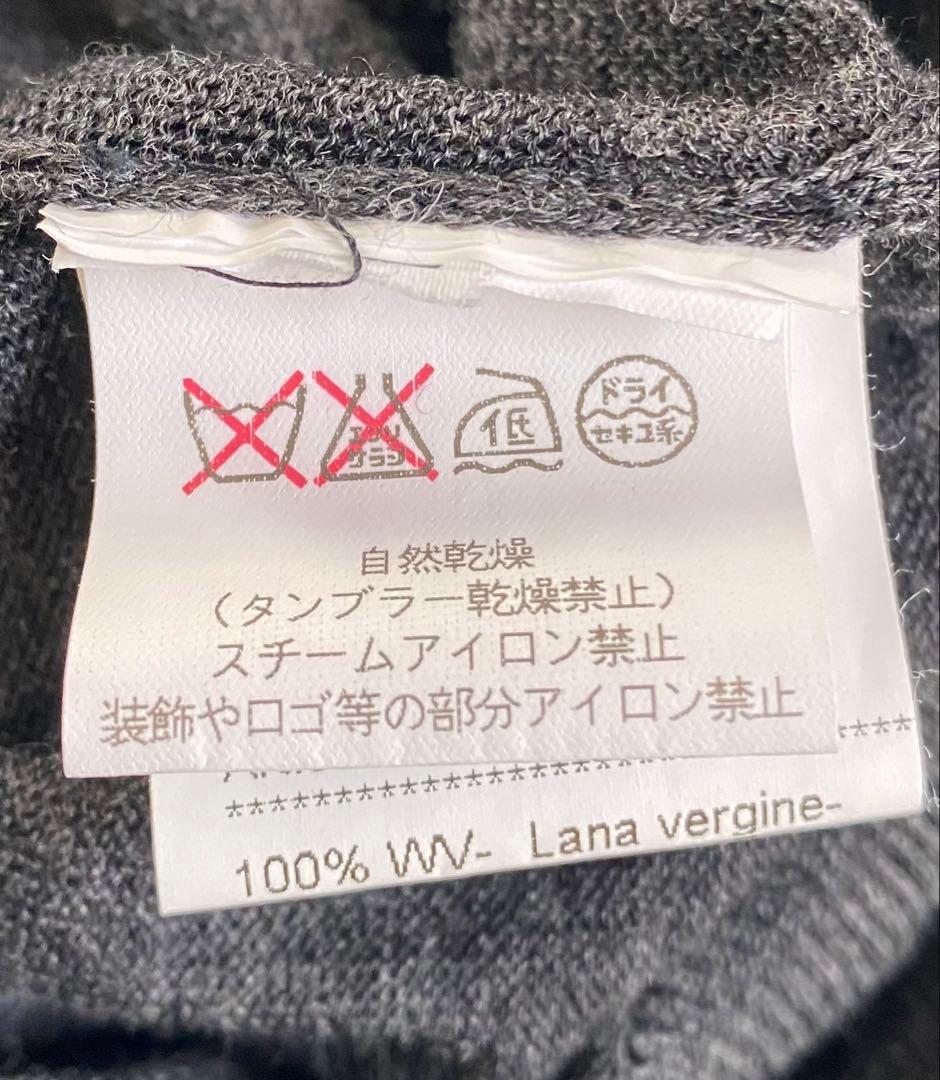 美品　Ermanno Scervino 刺繍　カーディガン　ウール　42 ラメ