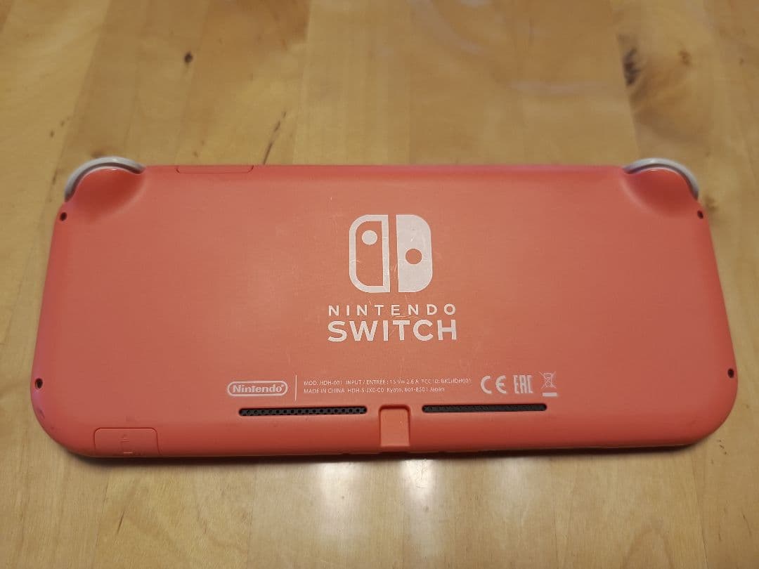 ジャンク★Nintendo SwitchLite 本体★コーラル