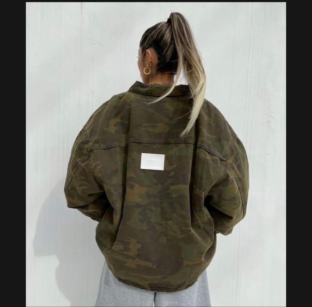 新作完売！sudo military coat「padded camo」