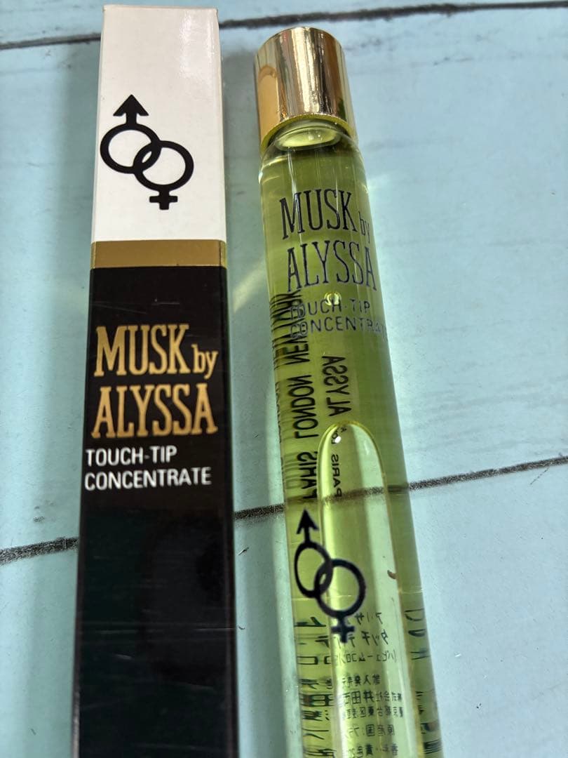 未使用MUSK byALYSSA15ml アリサムスクタッチティップ箱あり