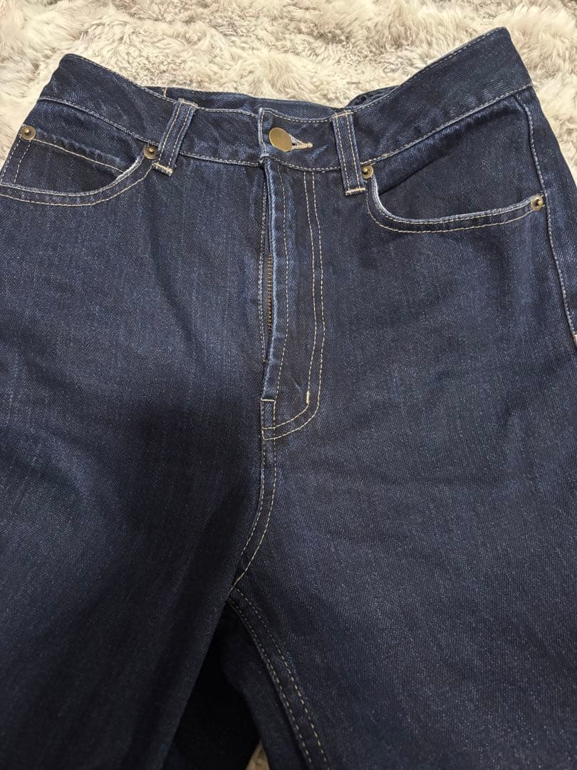RESEXXY バックリボンデニムパンツ ジーンズ インディゴ