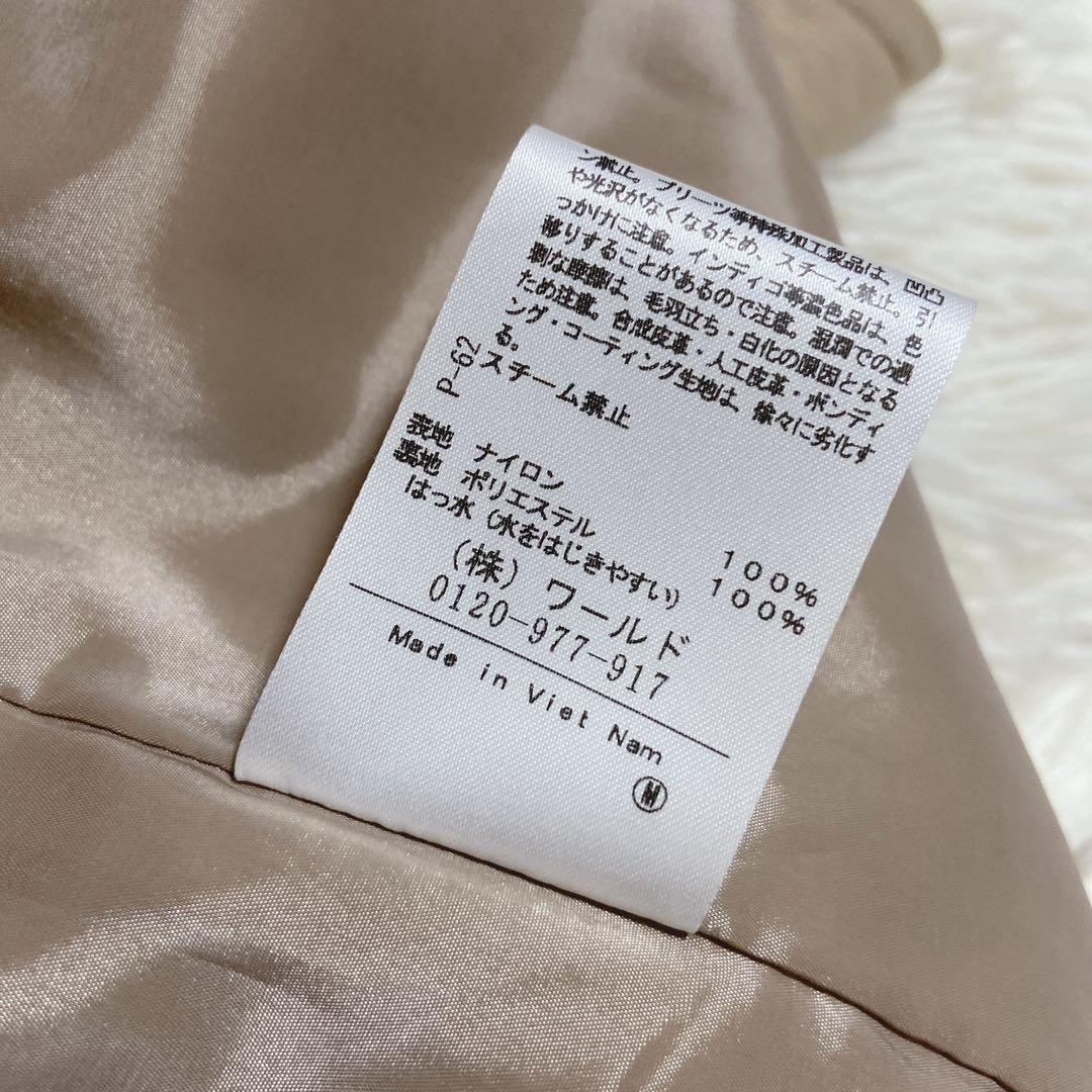 UNTITLED アンタイトル　トレンチコート　撥水　近年モデル　洗える