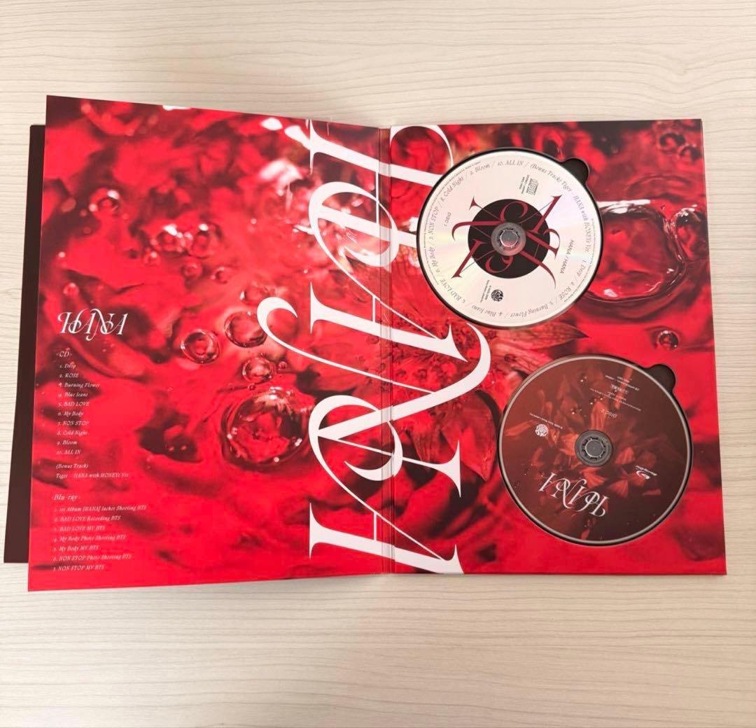 【4点】HANA 1thアルバム フォトブック CD&Blurayポスターケース