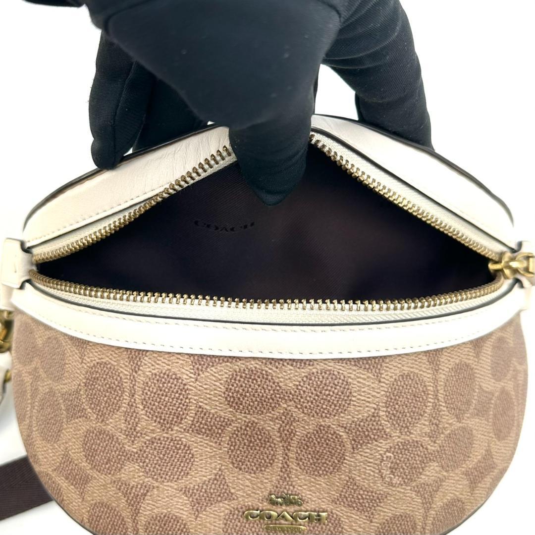 COACH コーチ シグネチャー ウエストバッグ ボディバッグ ウエストポーチ