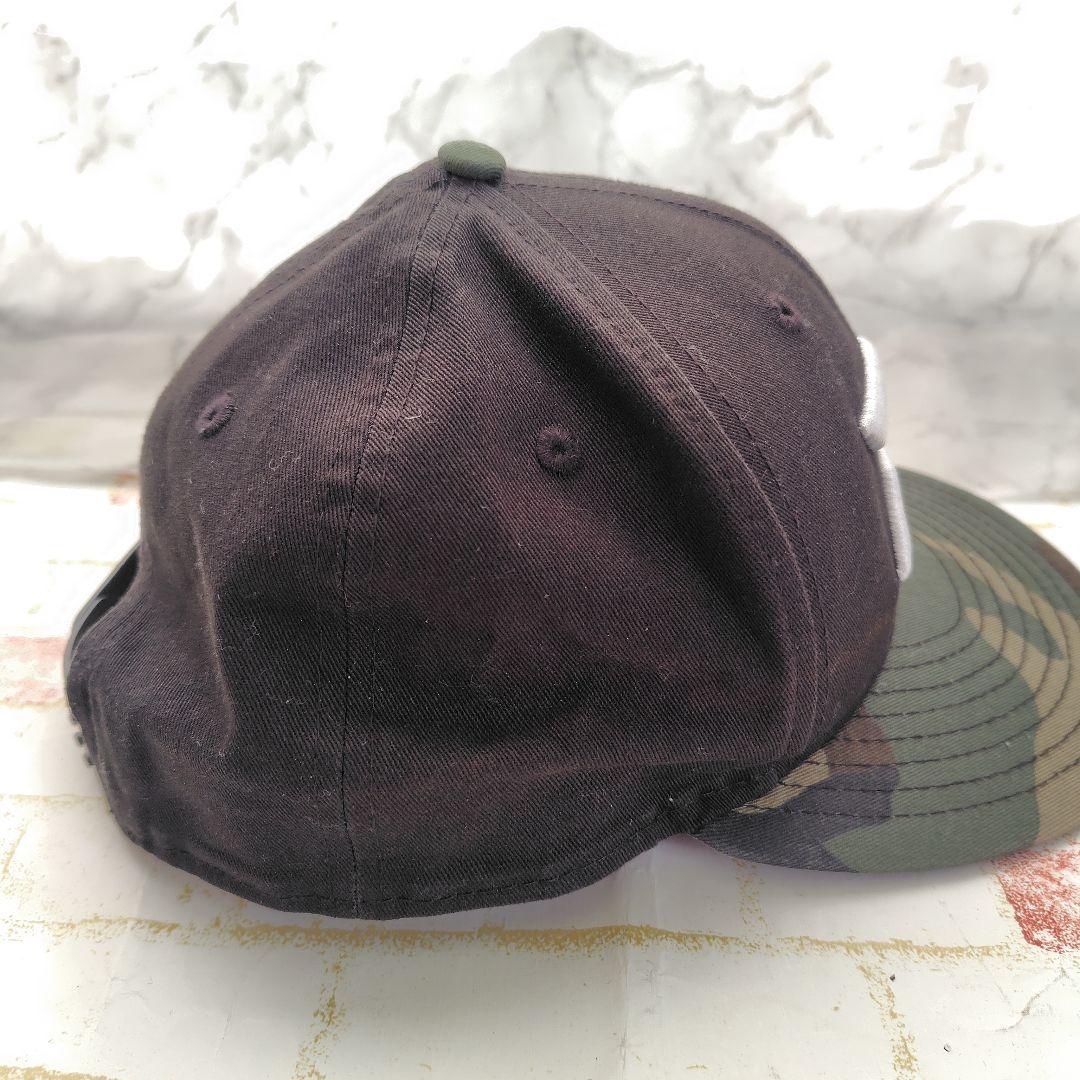DAIWA × NEW ERA コラボキャップ 迷彩 　黒　ニューエラ ダイワ