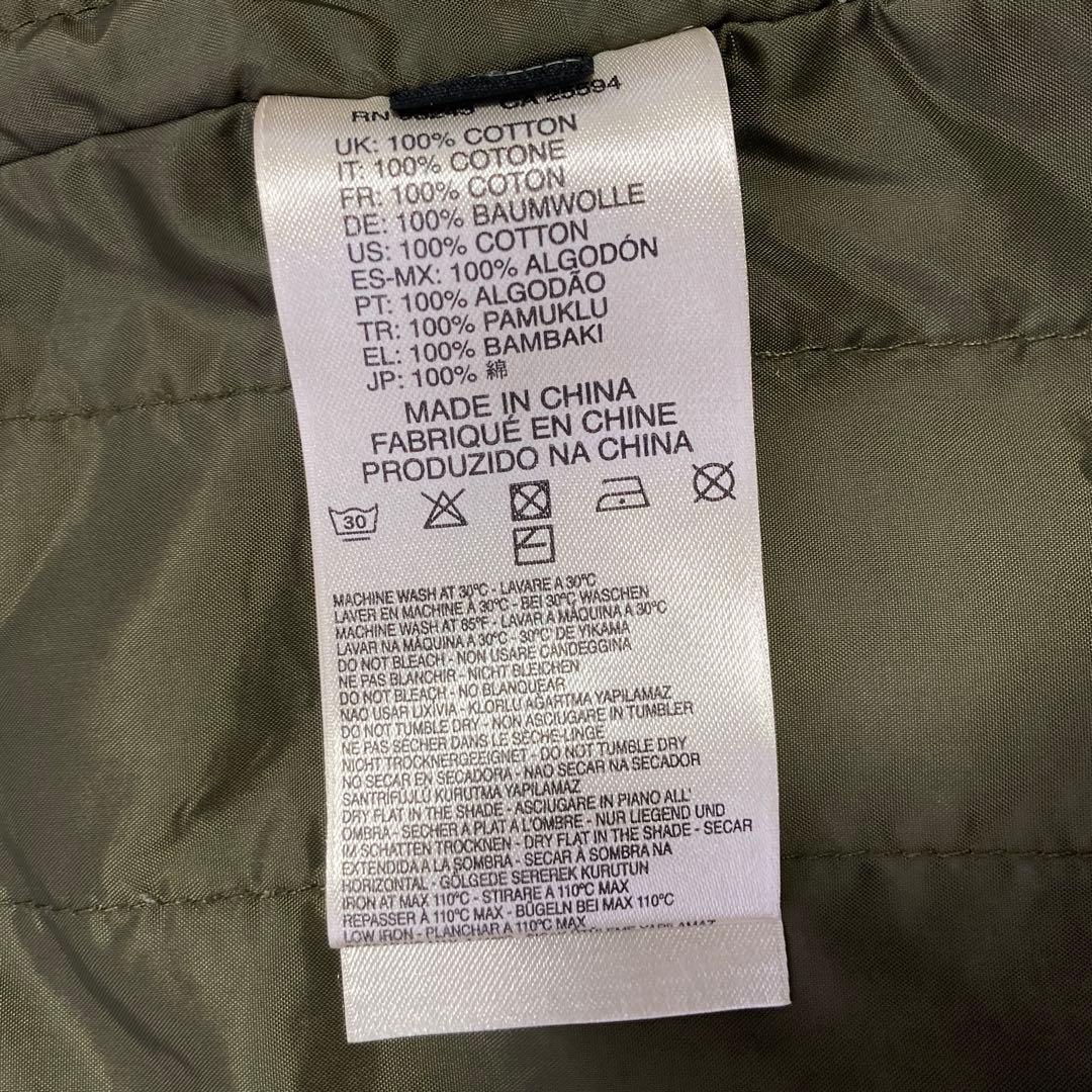 DIESEL ファー付きブルゾン カーキ F モッズ ミリタリー オシャレ