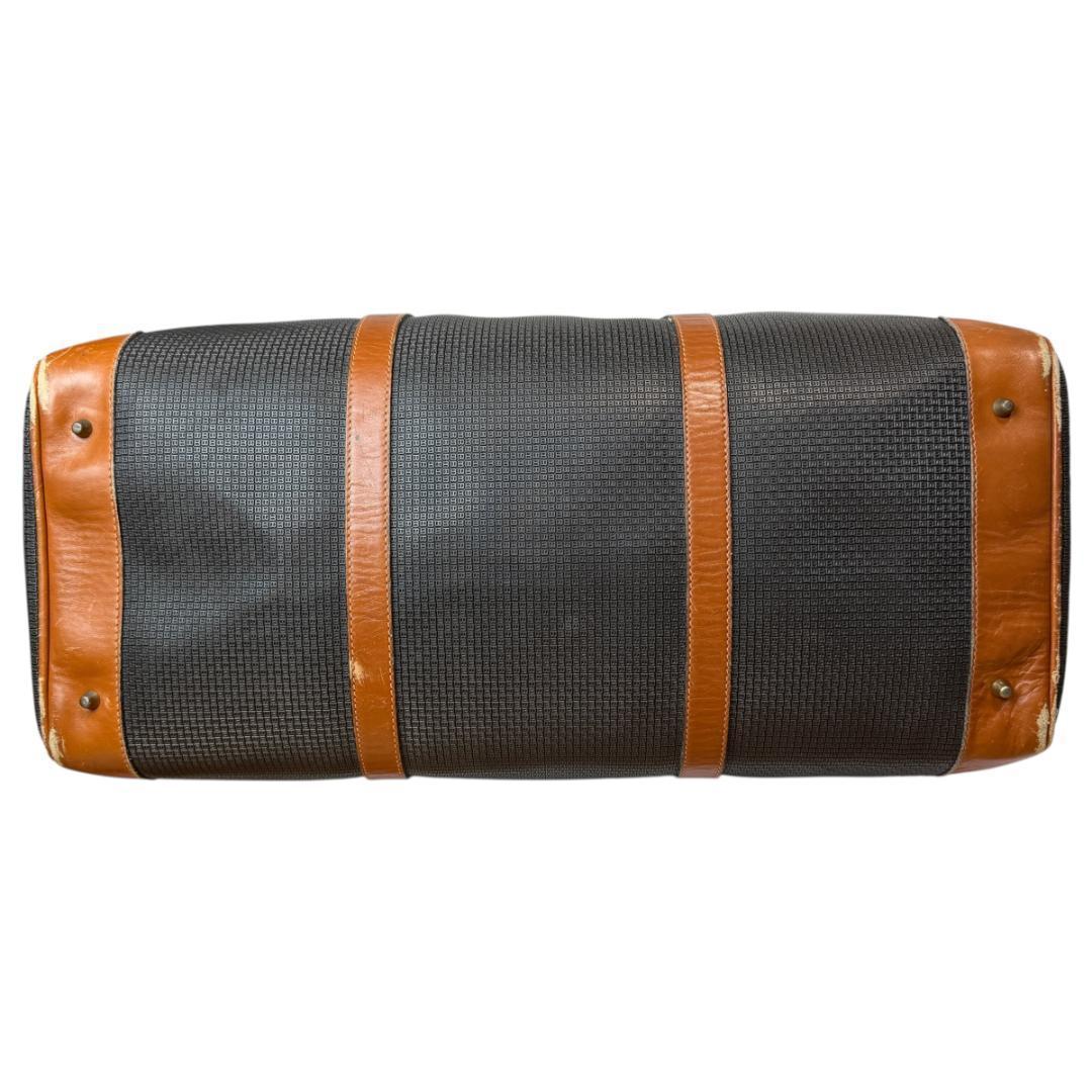 良品 BALLY 3296 ボストンバッグ Bロゴ エンボス加工 バリー 旅行