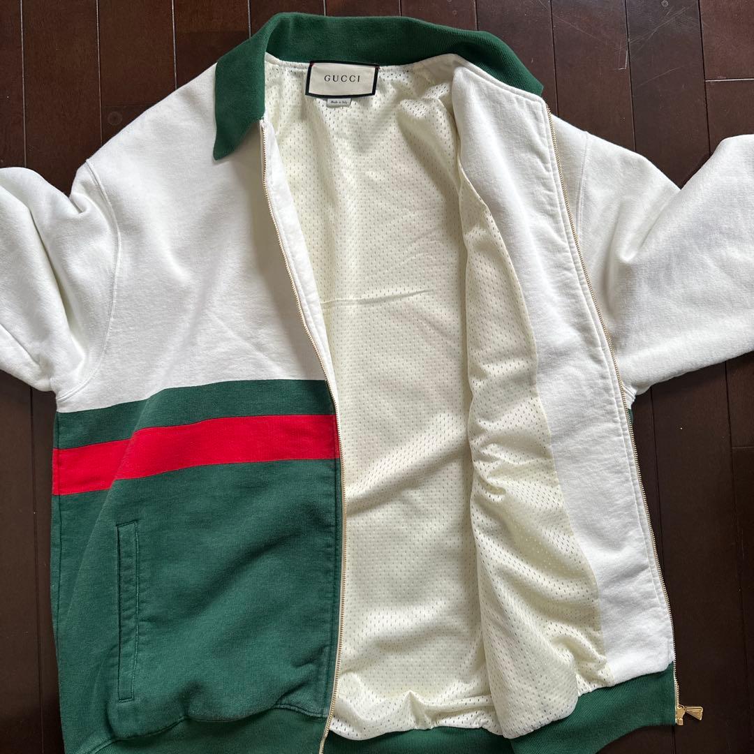 GUCCI シェリーラインスウェットジャケット M