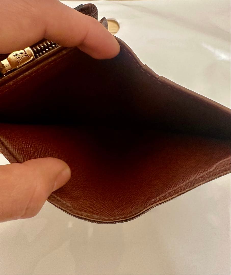 LOUIS VUITTON2つ折り財布 モノグラム ポルトモネジップ