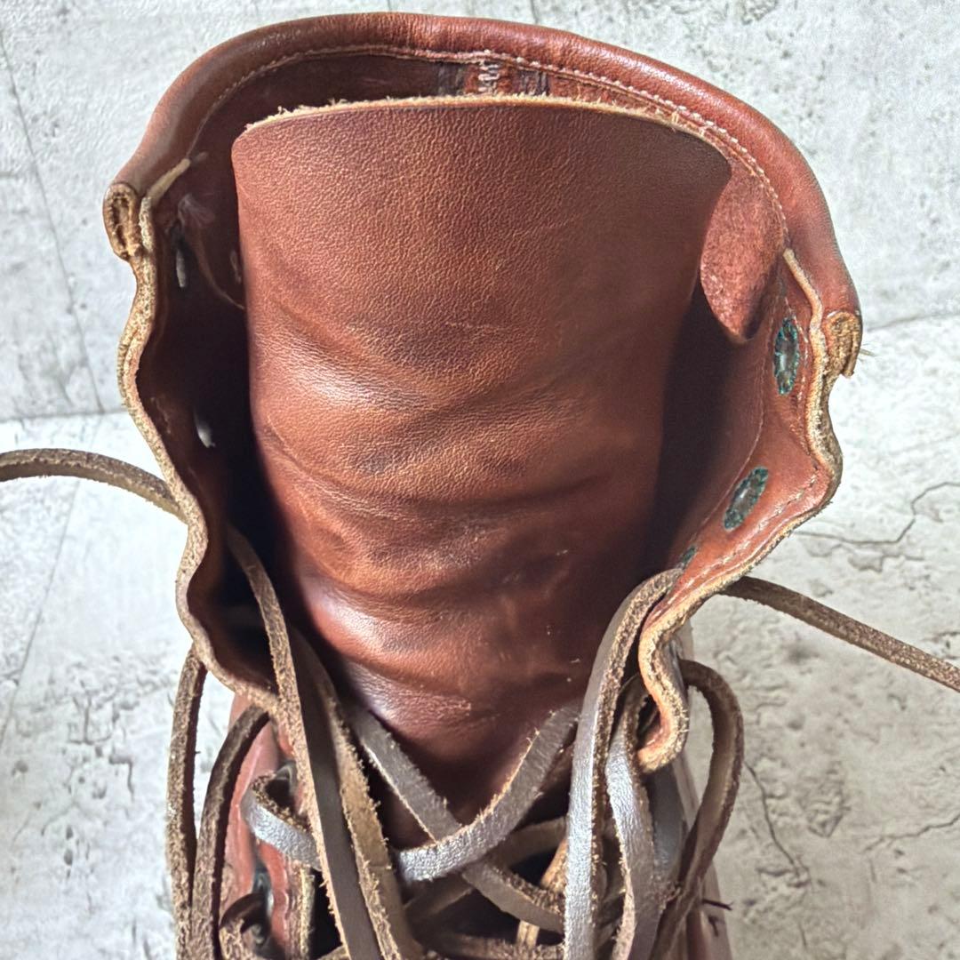 80s Russell Moccasinラッセルモカシン モカシンブーツ US8