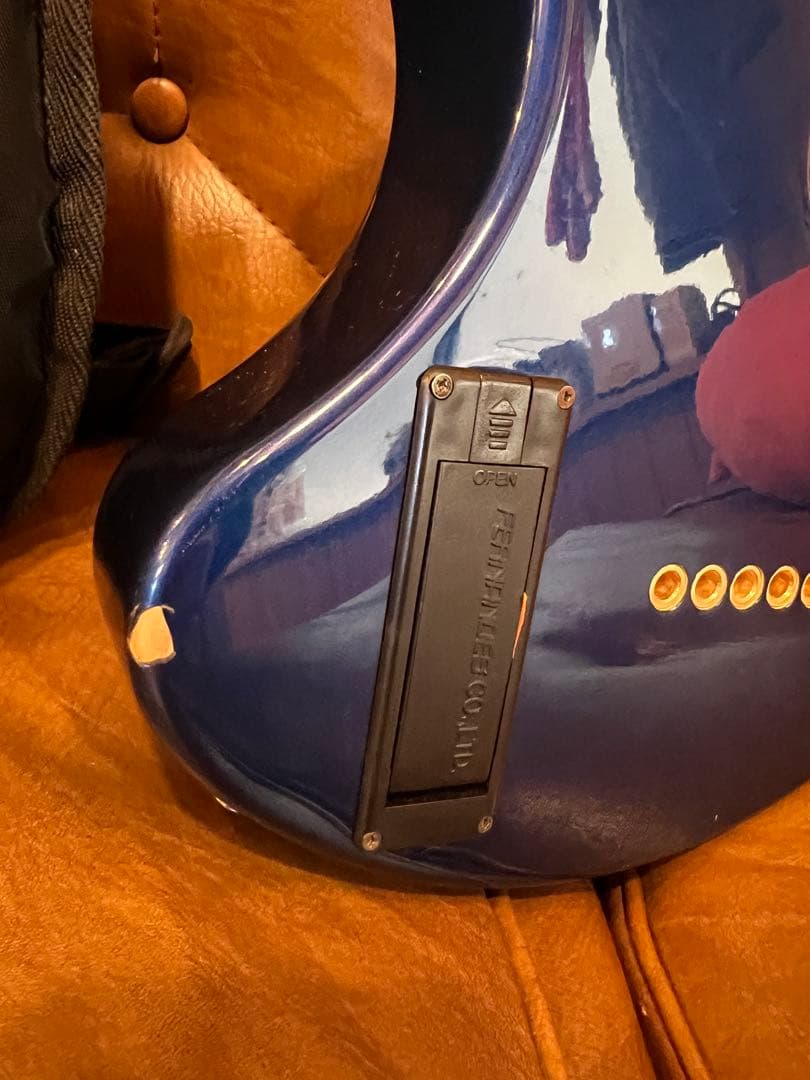 FERNANDES ZO-3C エレキギター　フェルナンデス　ブルー　ケース付き